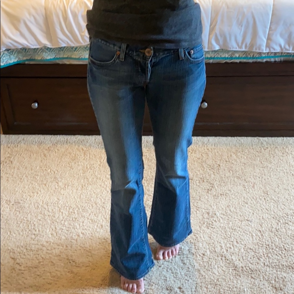 Lucky brand bootcut jean size 4/27 - Picture 4 of 8